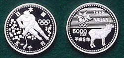 長野オリンピック冬季競技大会 純銀